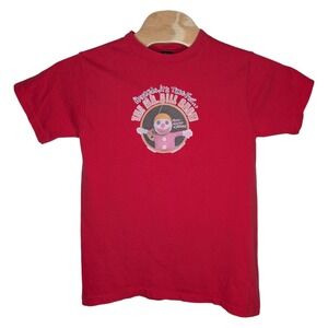 Vintage 70s The Mr. Bill Show T Shirt Large Red SNL Saturday‎ Night Live 1979